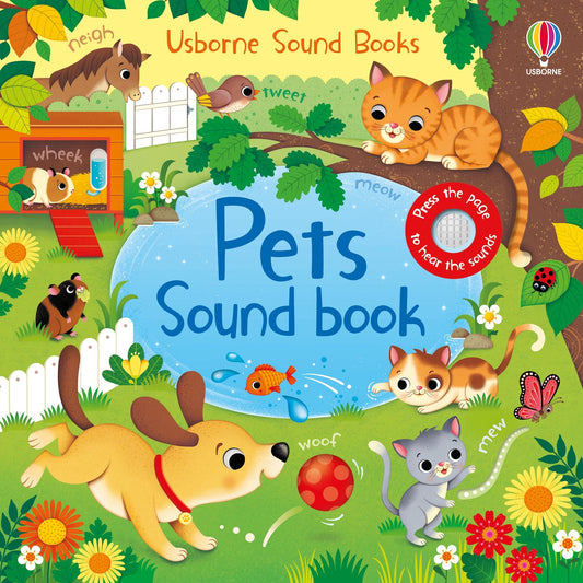Carte sunete - Pets Sound Book, Usborne