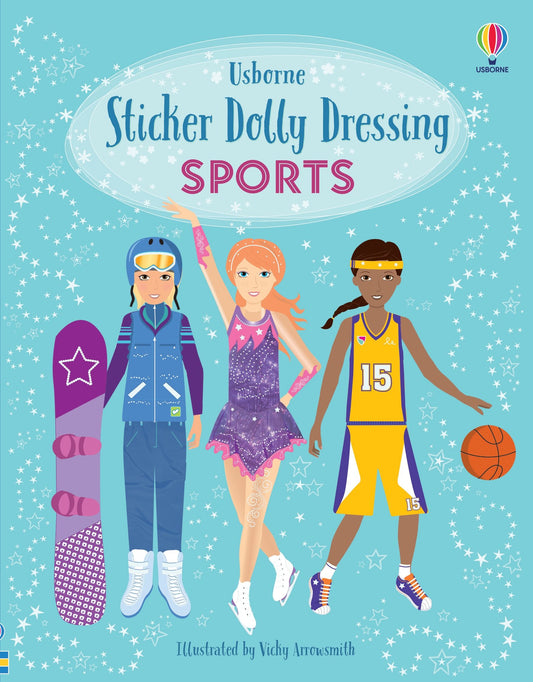 Carte stickere - Sticker Dolly Dressing  Sports, Usborne