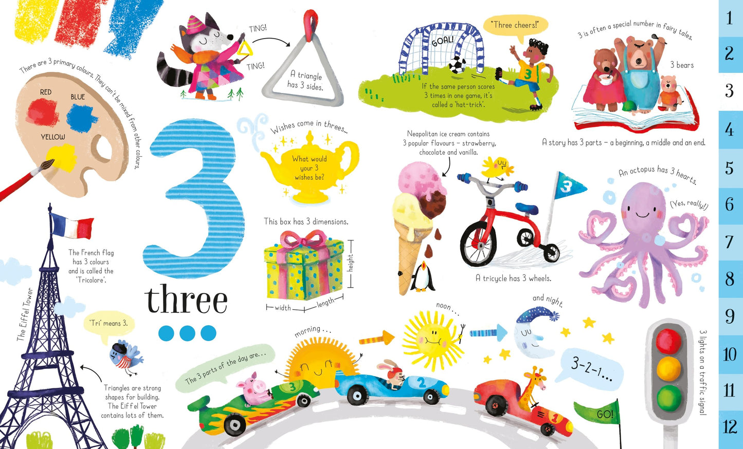 Set puzzle si carte - Book and Jigsaw Numbers, Usborne