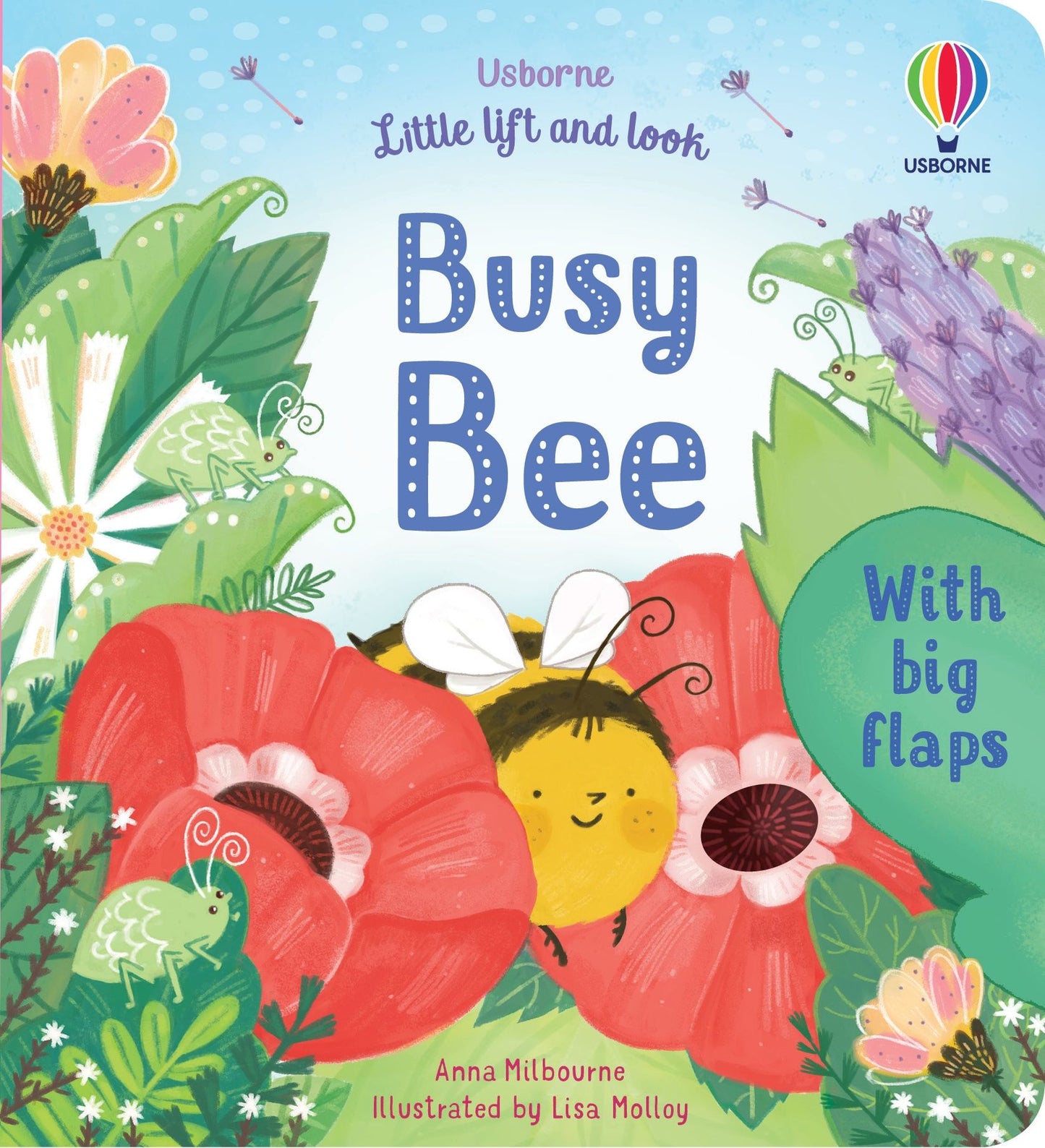 Carte cu clapete- Little Lift And Look Busy Bee, Usborne