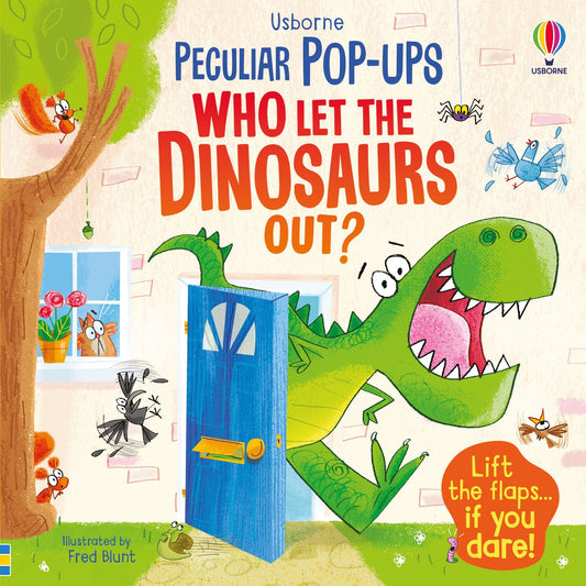 Carte copii - Who Let The Dinosaurs Out?, Usborne