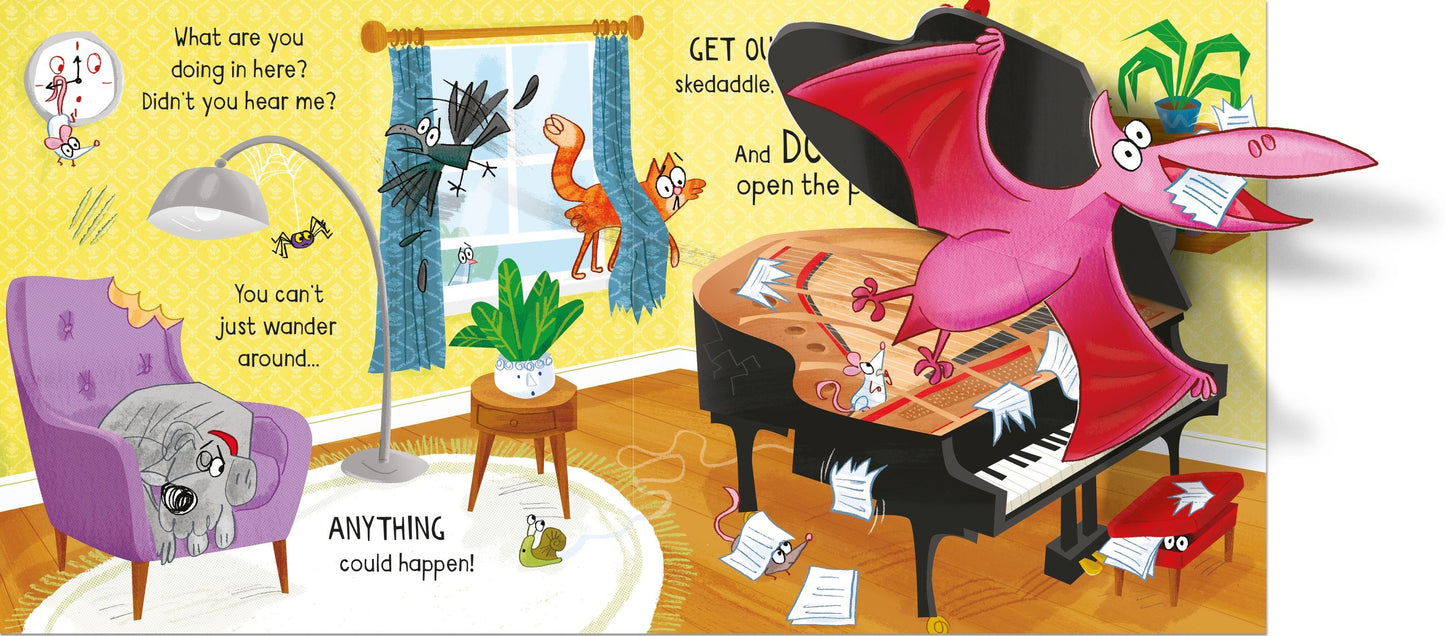 Carte copii - Who Let The Dinosaurs Out?, Usborne