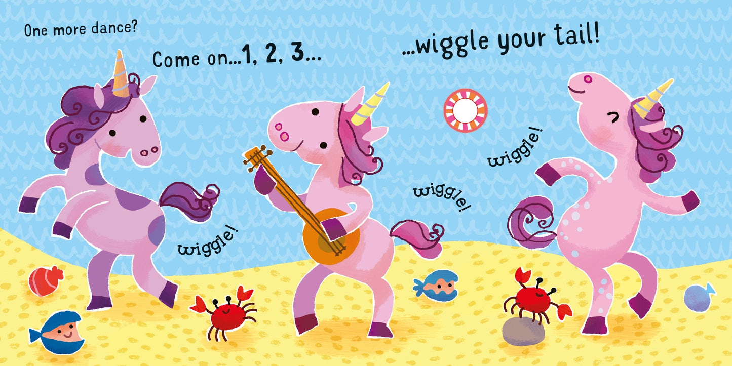 Carte cu sunete - Dance with the Unicorns, Usborne, 1 an+