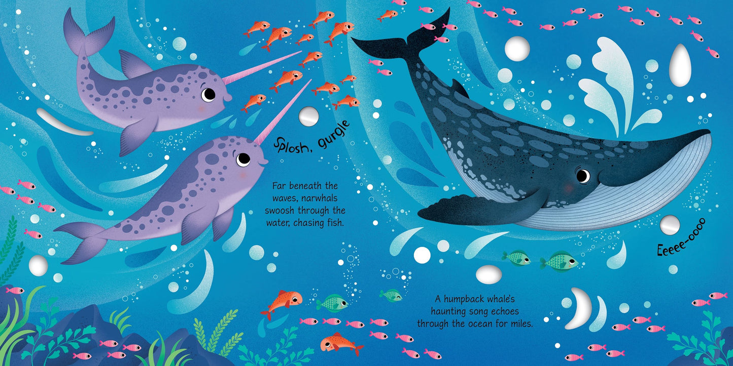 Carte cu sunete - Arctic Animals Sound Book, Usborne