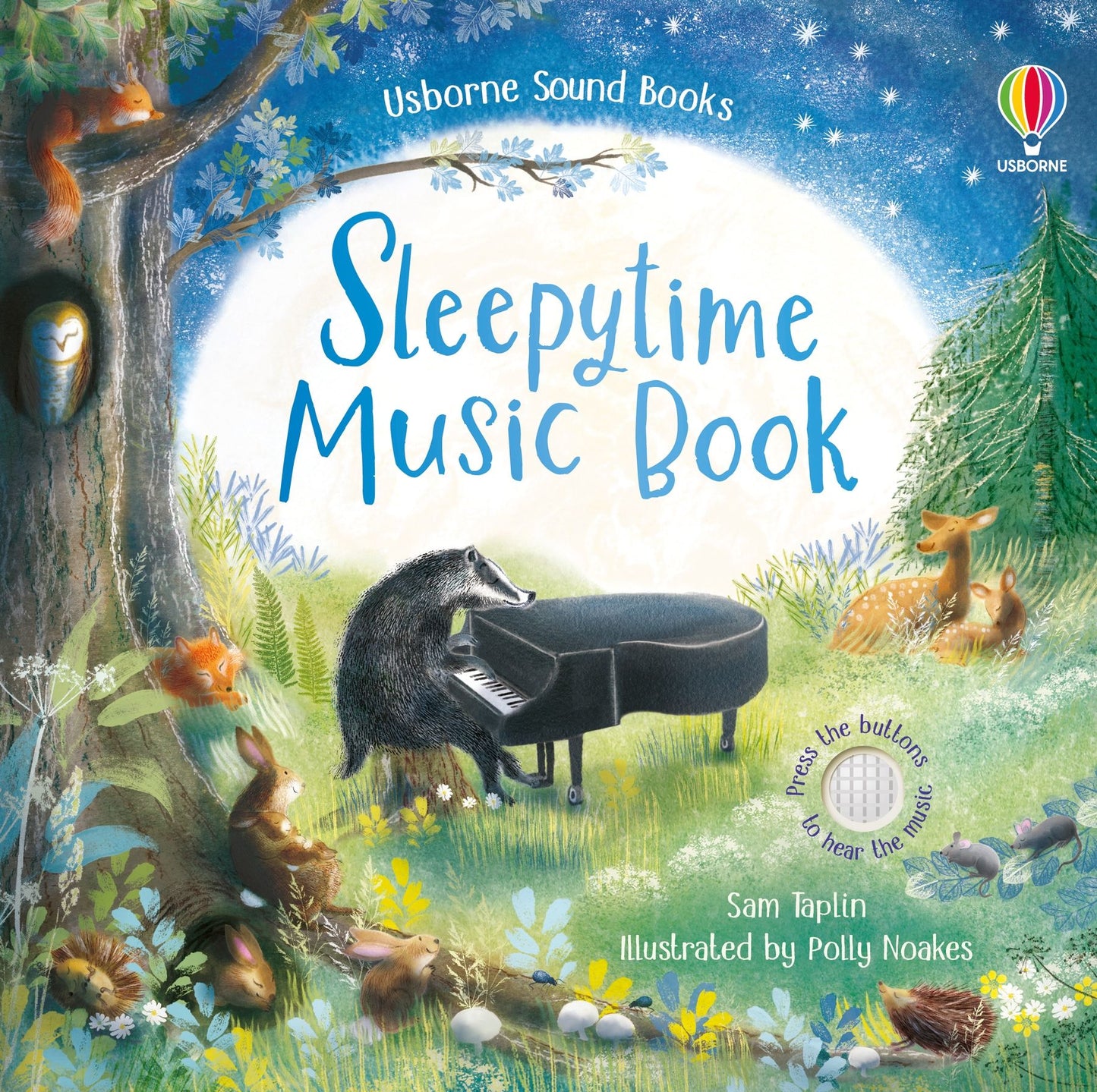 Carte muzical? - Sleepytime Music Book, Usborne