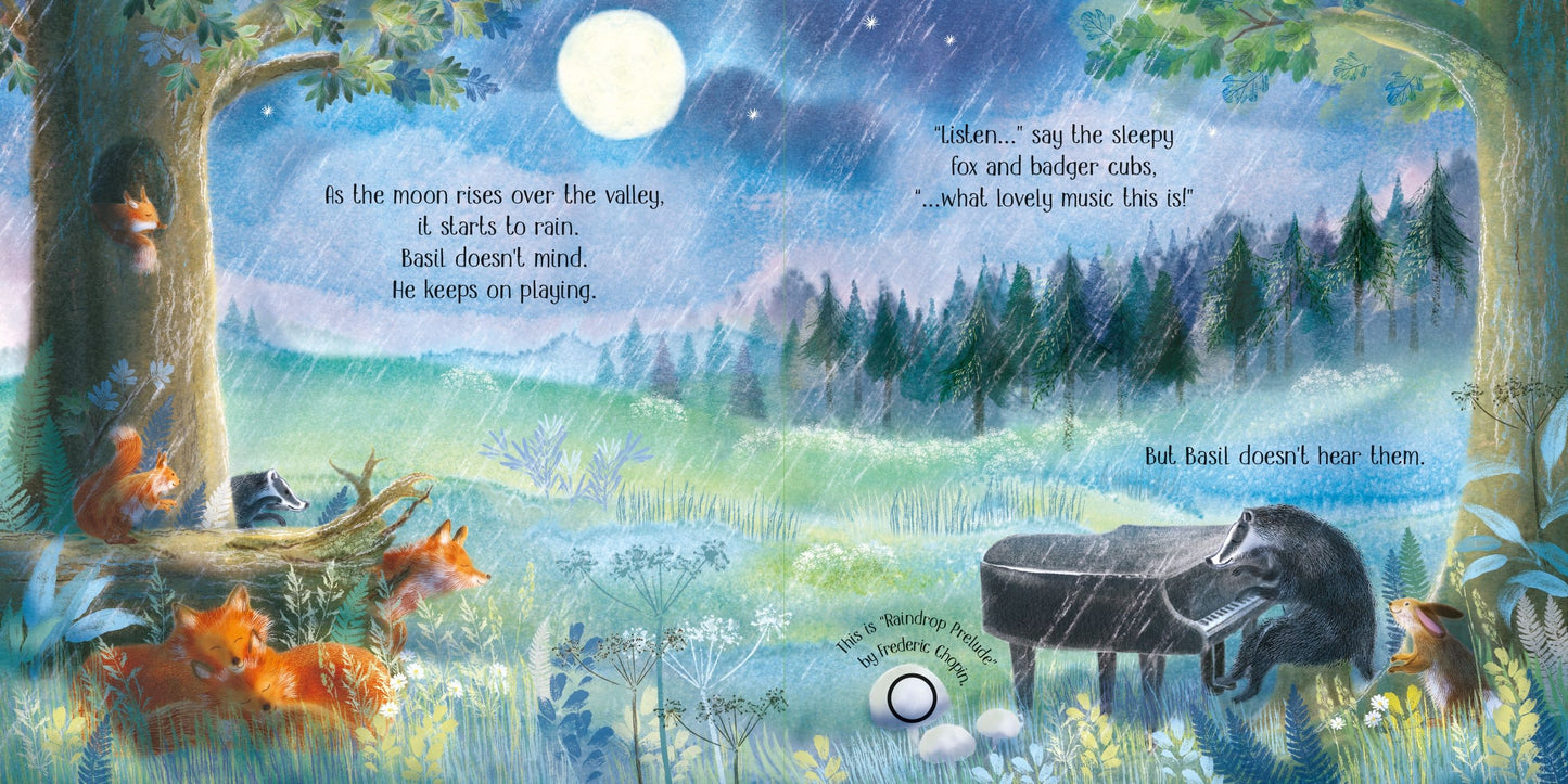 Carte muzical? - Sleepytime Music Book, Usborne