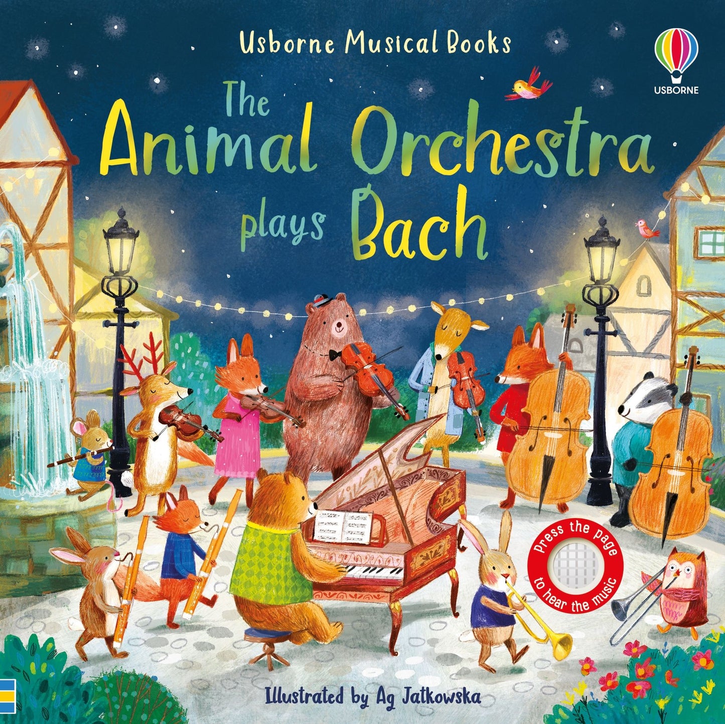 Carte muzicala - The Animal Orchestra Plays Bach, Usborne