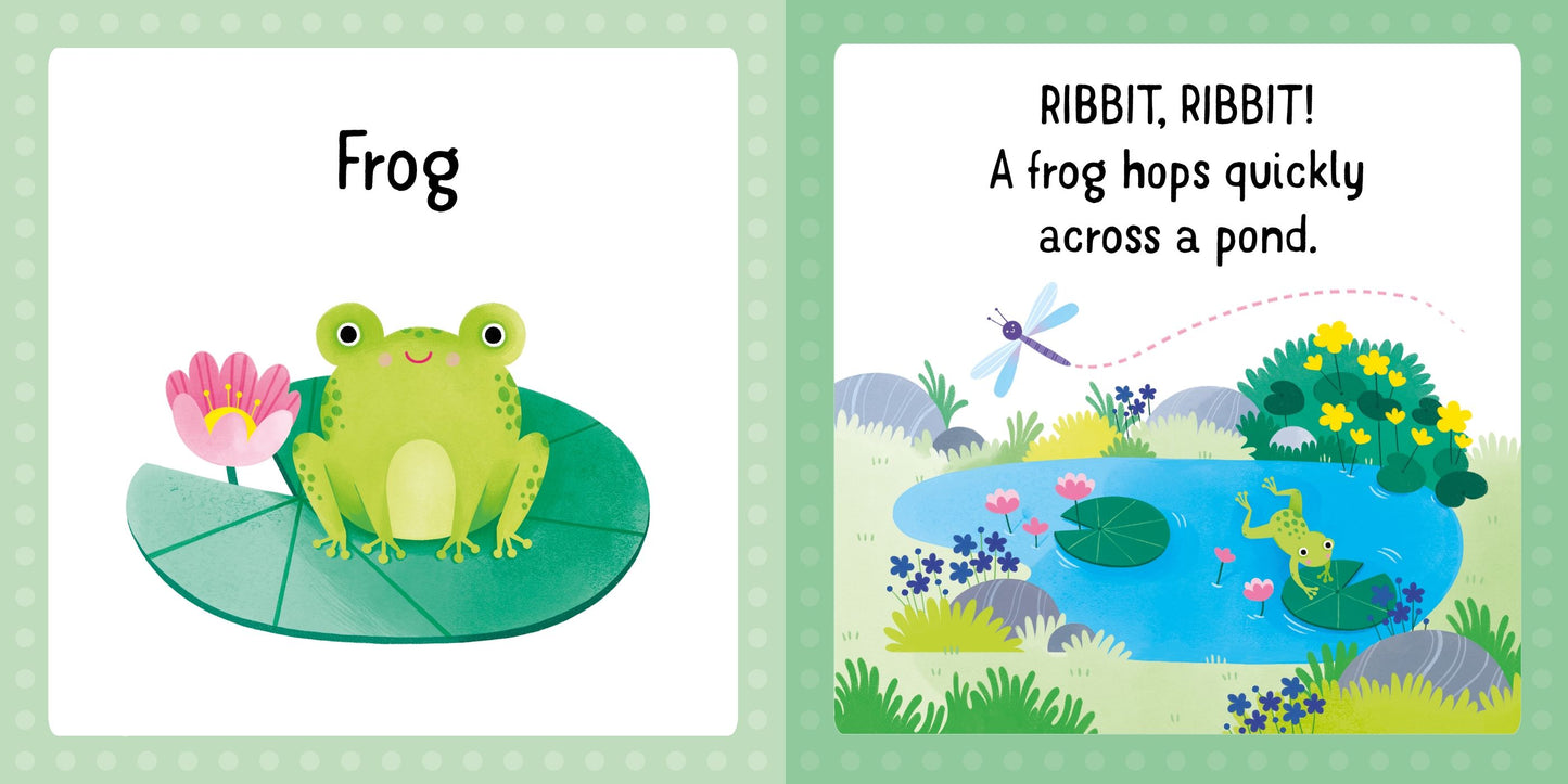 Set puzzle și carte - Usborne First Jigsaws And Book: Garden, Usborne, 2 ani+