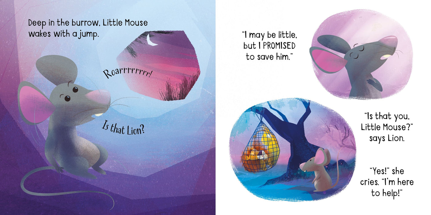 Carte copii - The Lion And The Mouse, Usborne