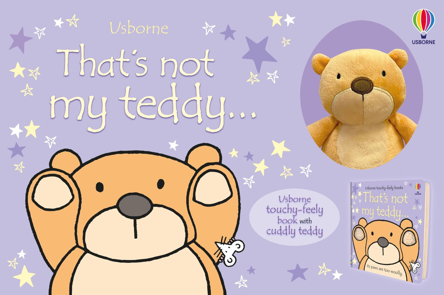 Carte copii - That's not my teddy...book and toy, Usborne