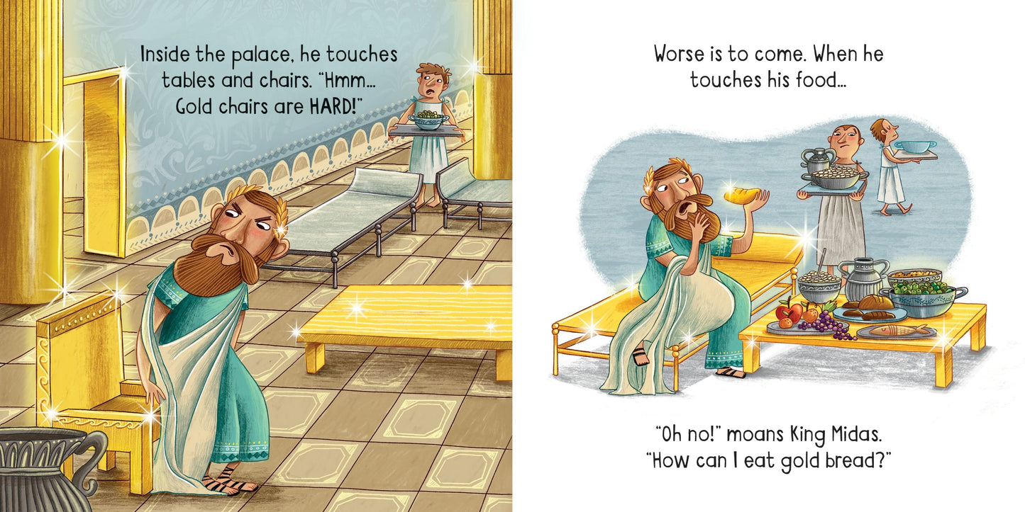 Carte copii - The King Who Loved Gold, Usborne