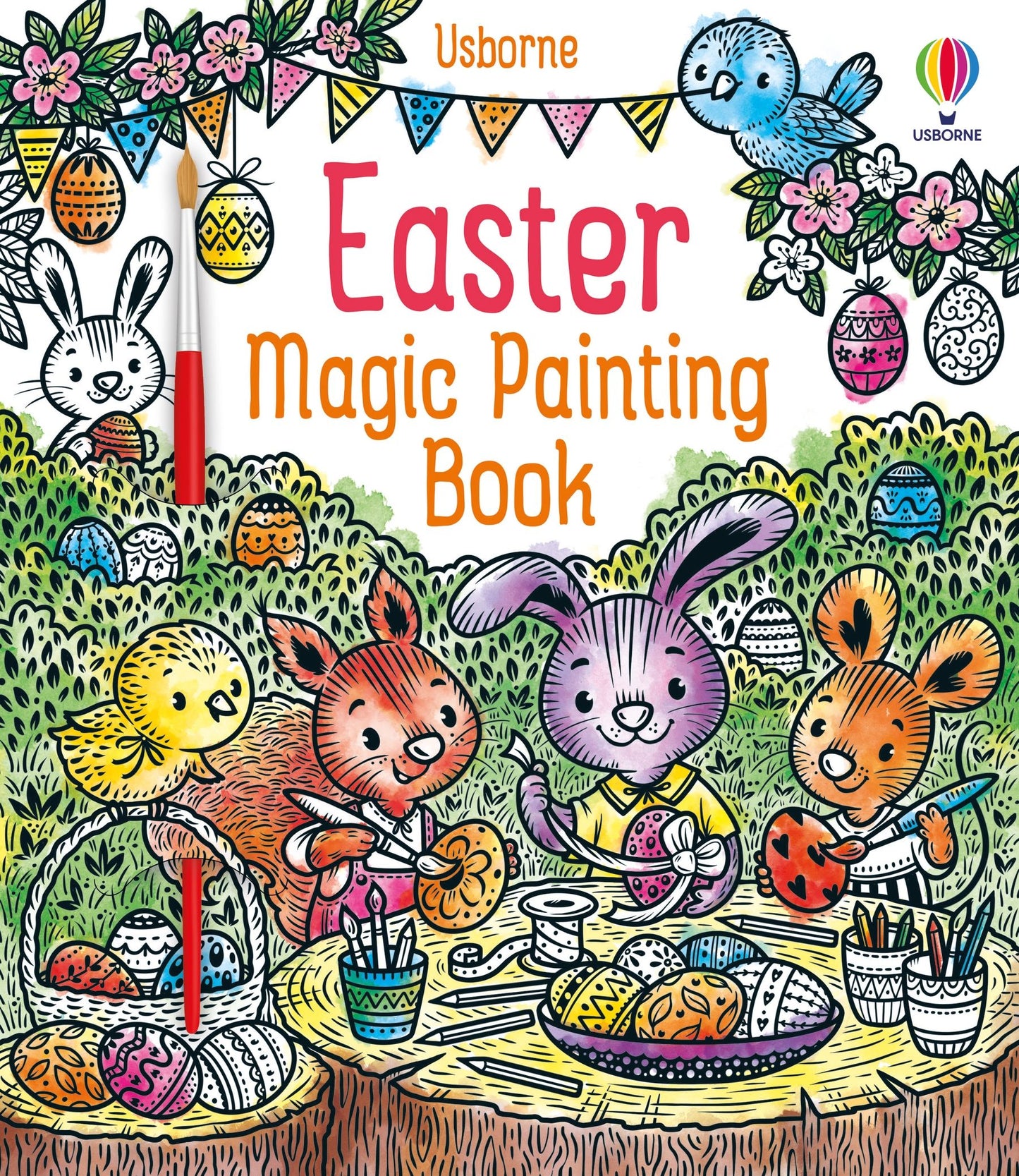 Carte pictura cu apa - Easter Magic Painting Book, Usborne