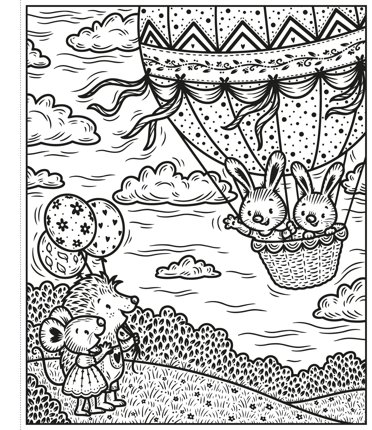 Carte pictura cu apa - Easter Magic Painting Book, Usborne