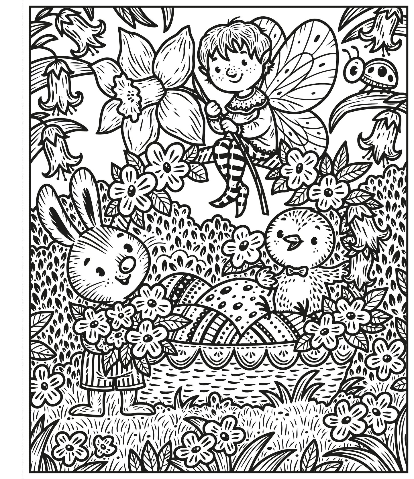 Carte pictura cu apa - Easter Magic Painting Book, Usborne