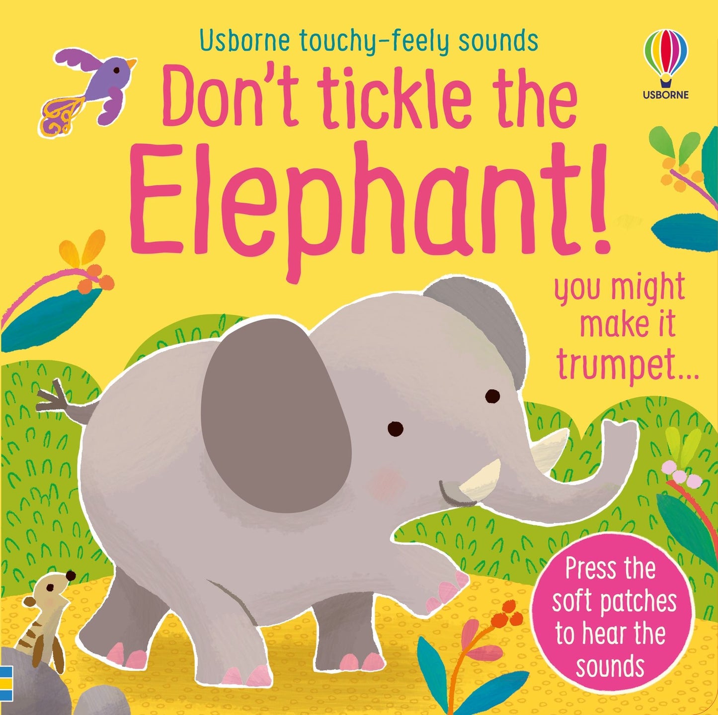 Carte senzorială cu sunete: Don't Tickle the Bear, Usborne, 6 luni+