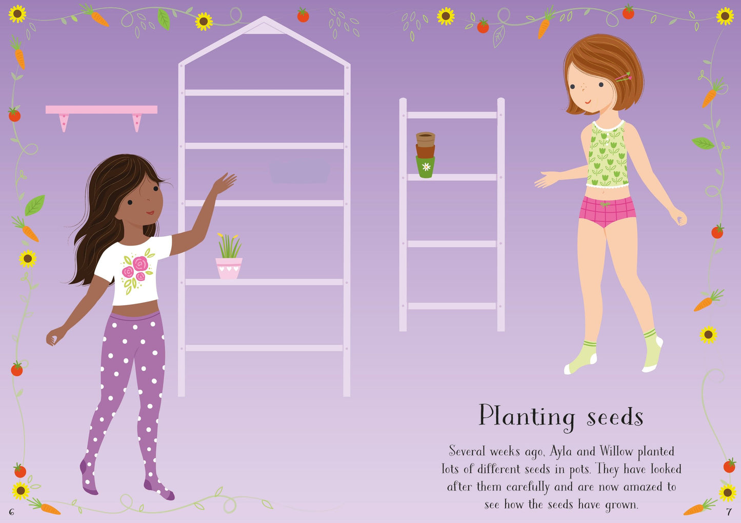 Carte stickere - Little Sticker Dolly Dressing Easter, Usborne