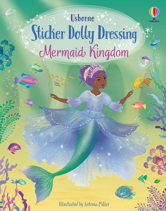 Carte stickere - Sticker Dolly Dressing  Mermaid Kingdom, Usborne