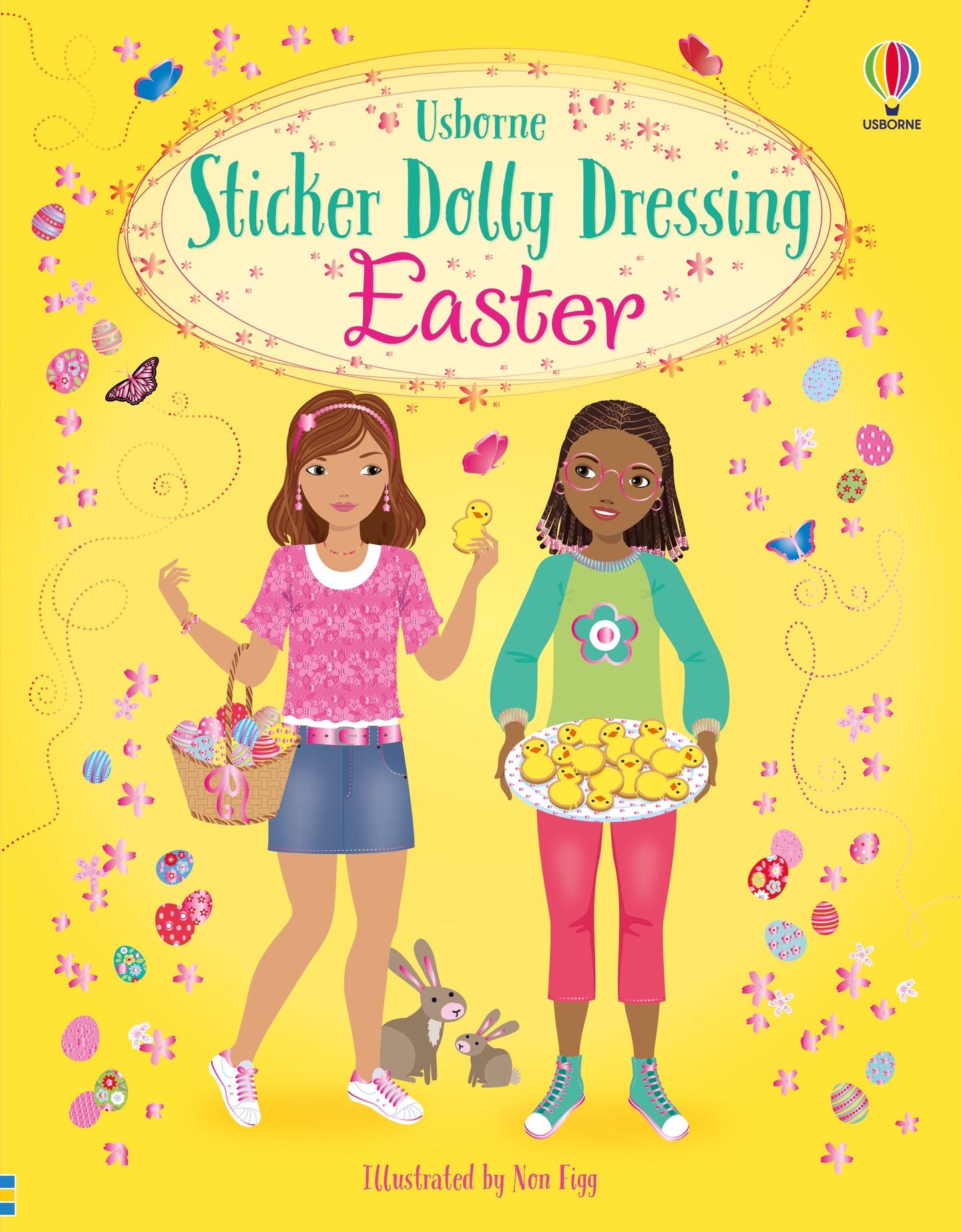 Carte stickere - Sticker Dolly Dressing Easter, Usborne