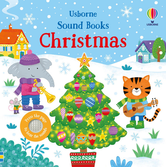 Carte sunete pentru copii - Christmas Sound Book, Usborne