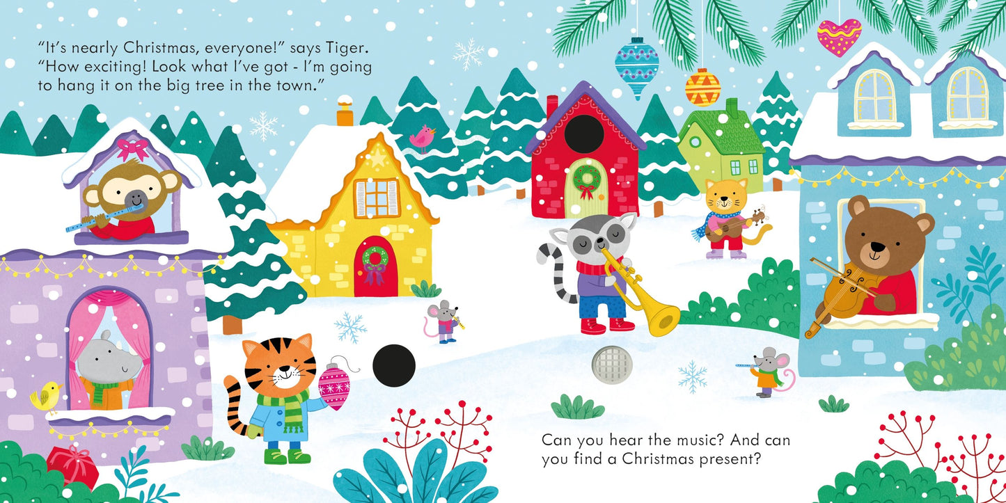 Carte sunete pentru copii - Christmas Sound Book, Usborne