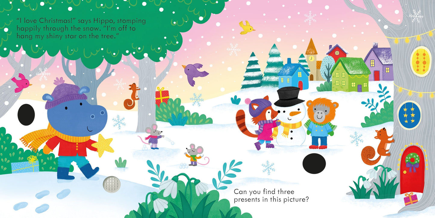 Carte sunete pentru copii - Christmas Sound Book, Usborne