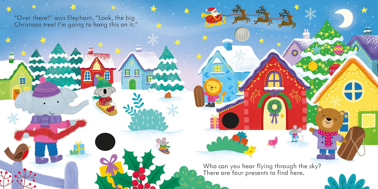 Carte sunete pentru copii - Christmas Sound Book, Usborne