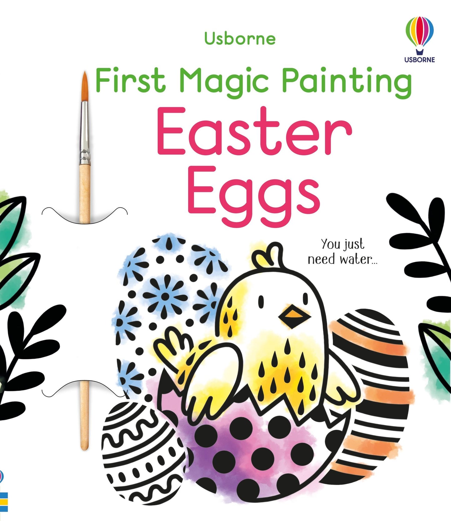Carte pictura cu apa - First Magic Painting Easter Eggs, Usborne