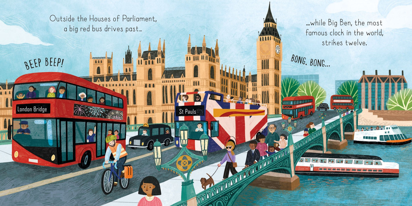 Carte sunete - London Sounds, Usborne