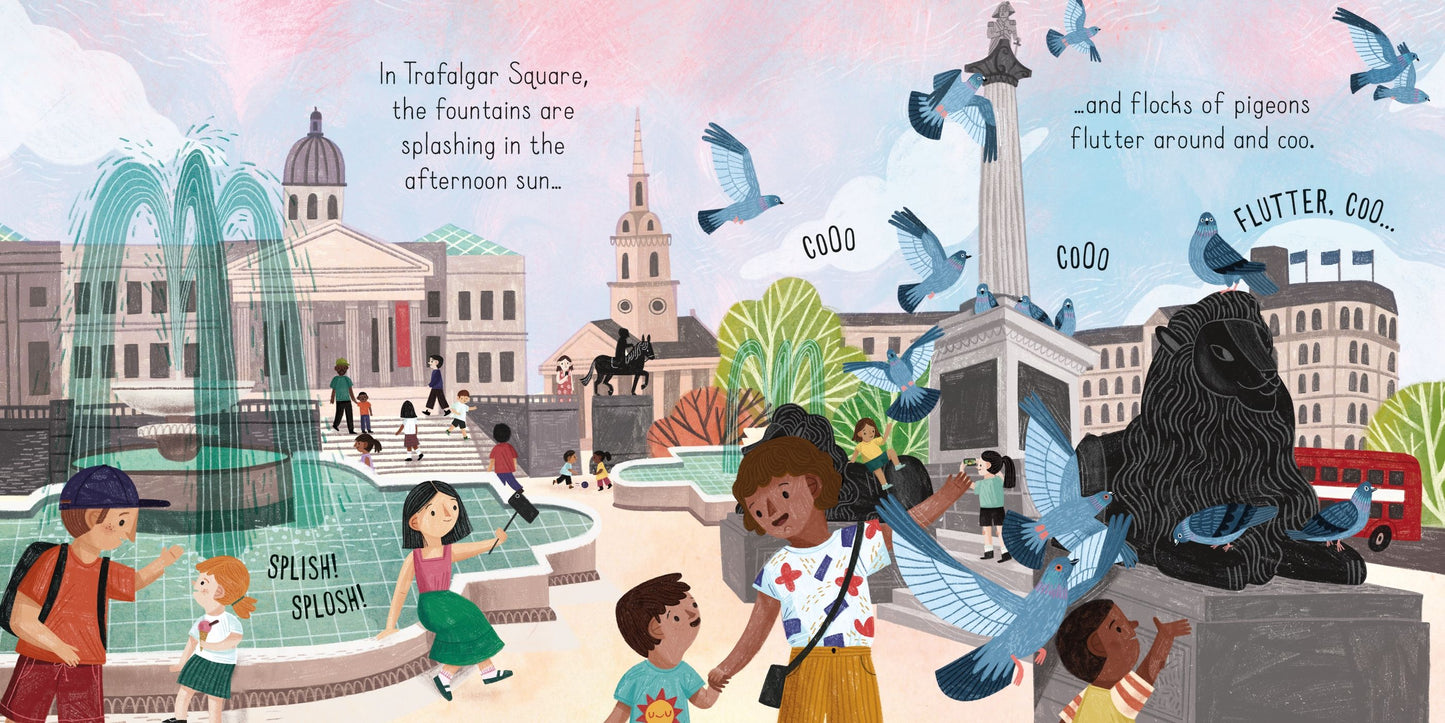 Carte sunete - London Sounds, Usborne