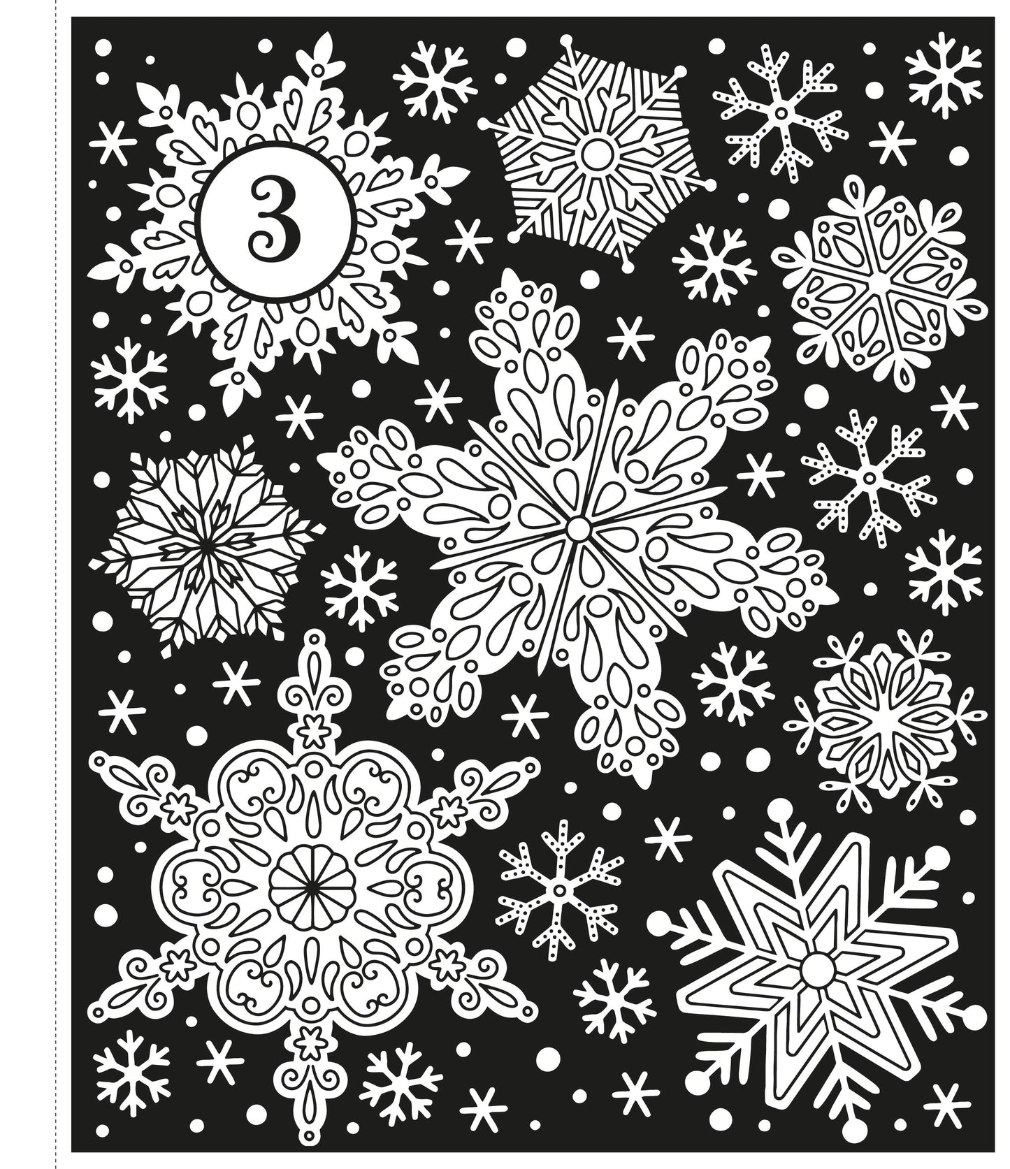 Carte pictura cu apa - Magic Painting Countdown To Christmas, Usborne