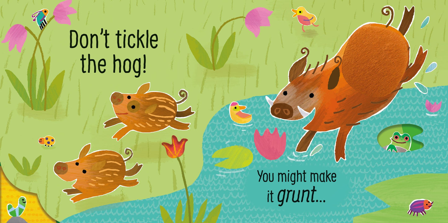 Carte senzoriala cu sunete - Don't Tickle the Gorilla!, Usborne