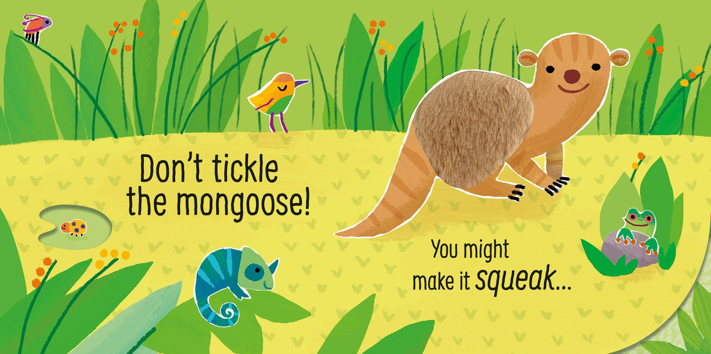 Carte senzoriala cu sunete - Don't Tickle the Gorilla!, Usborne