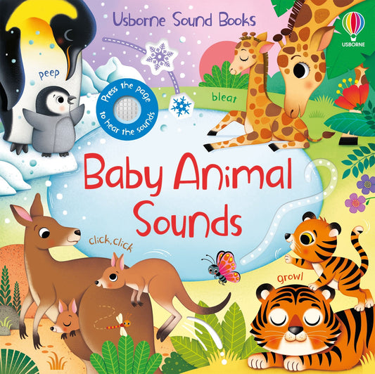 Carte cu sunete - Baby Animal Sounds, Usborne