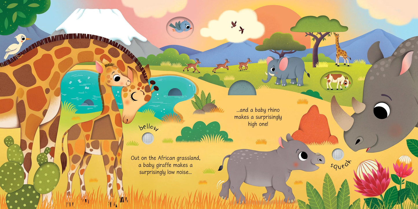 Carte cu sunete - Baby Animal Sounds, Usborne