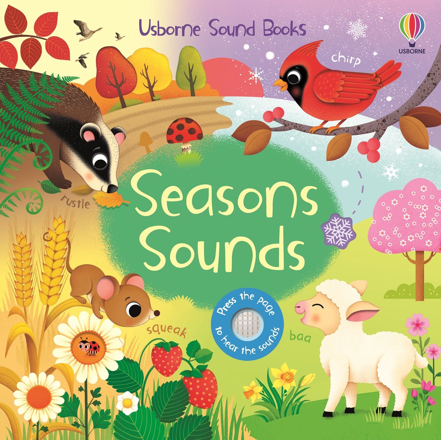 Carte sunete - Seasons Sounds, Usborne
