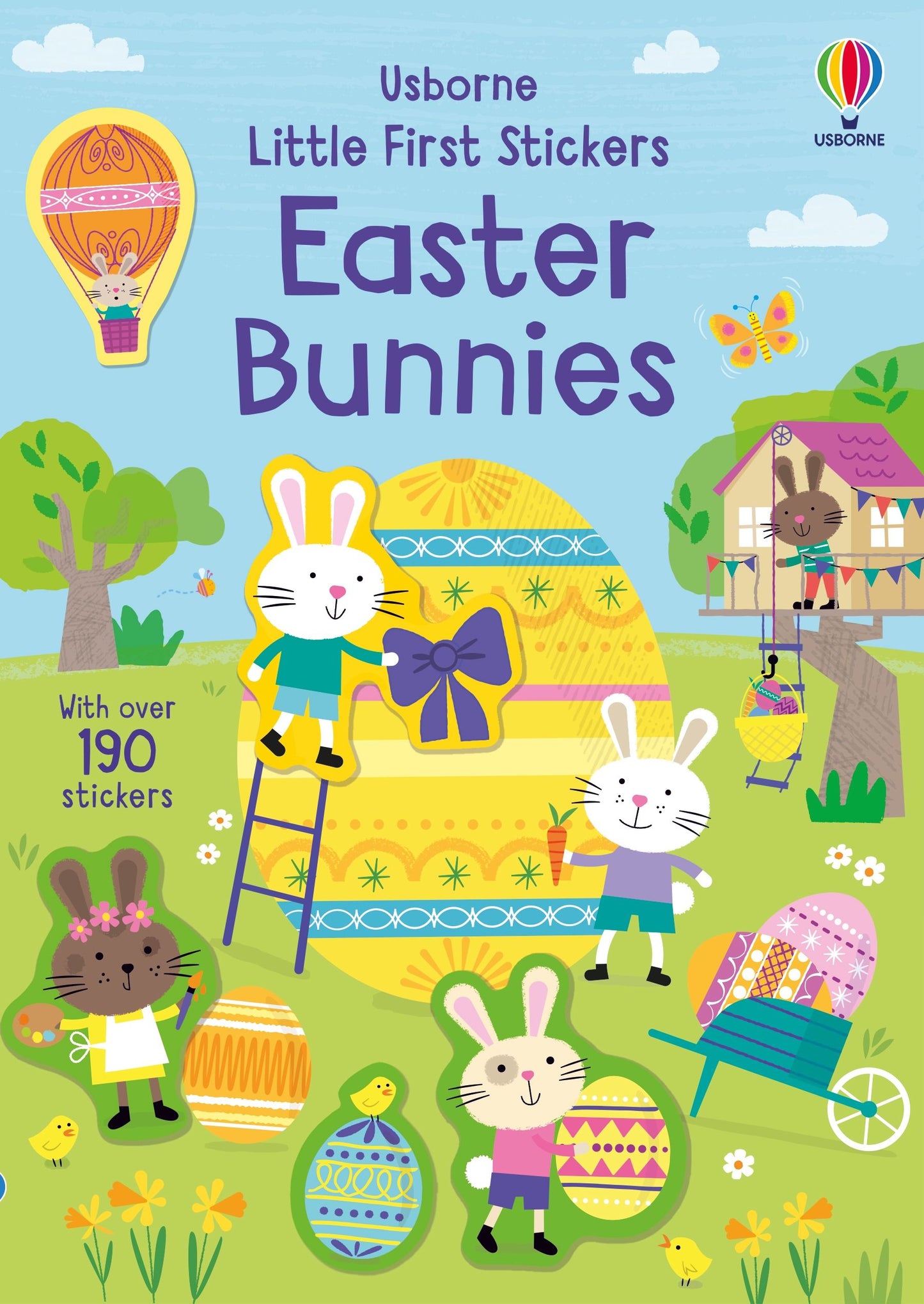 Carte stickere - Little First Sticker Book Easter Bunnies, Usborne