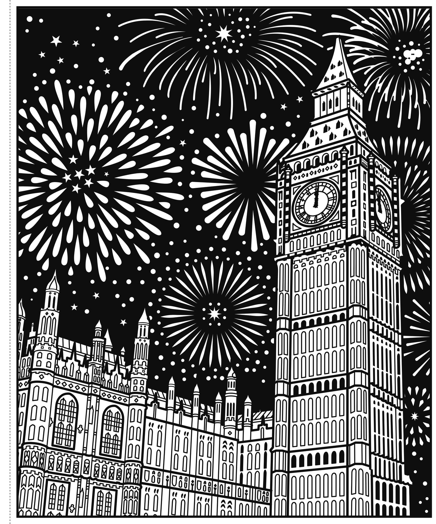 Carte pictura cu apa - London Magic Painting Book, Usborne