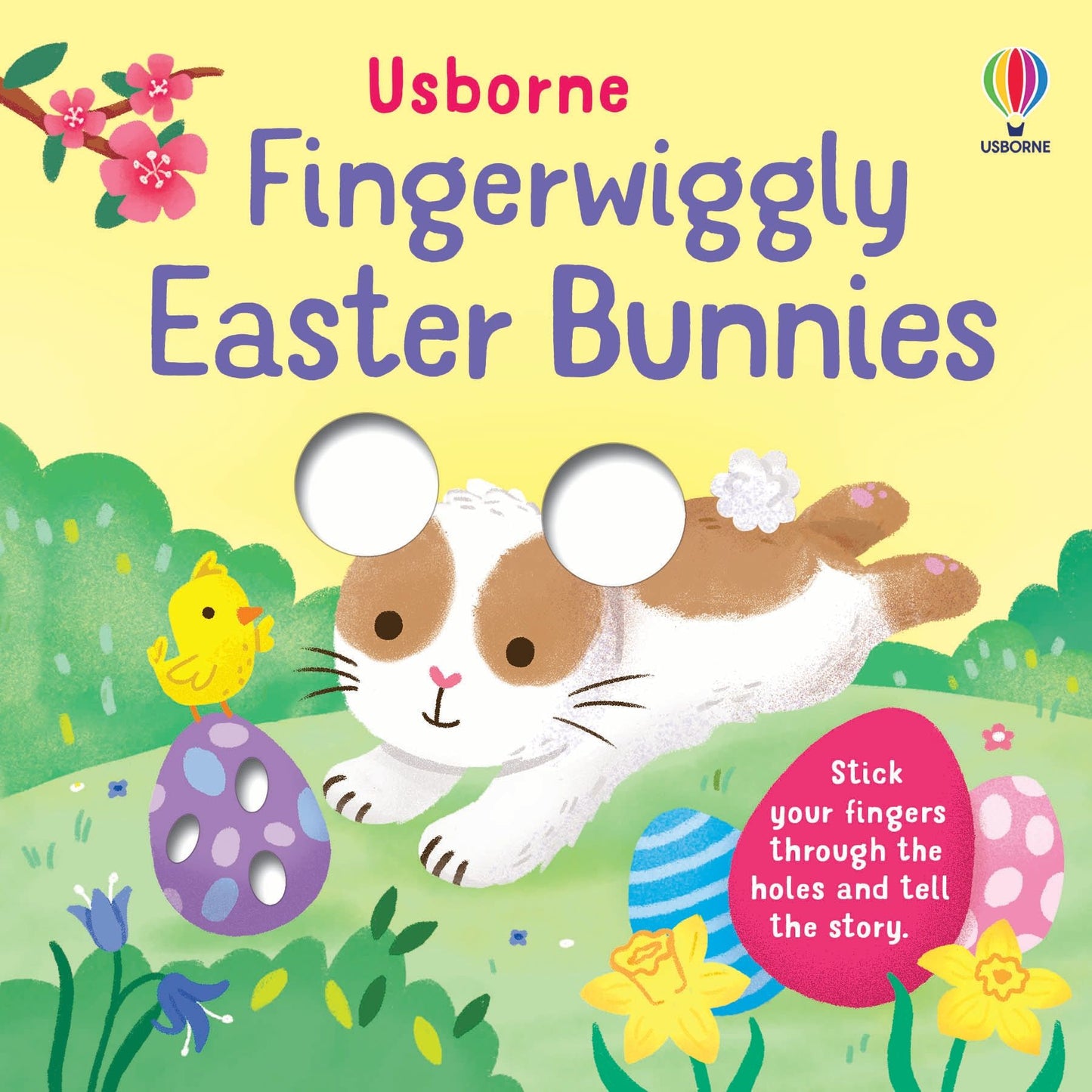 Carte copii - Fingerwiggly Easter Bunnies, Usborne