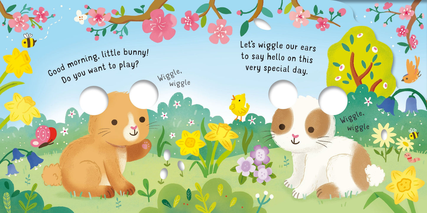 Carte copii - Fingerwiggly Easter Bunnies, Usborne