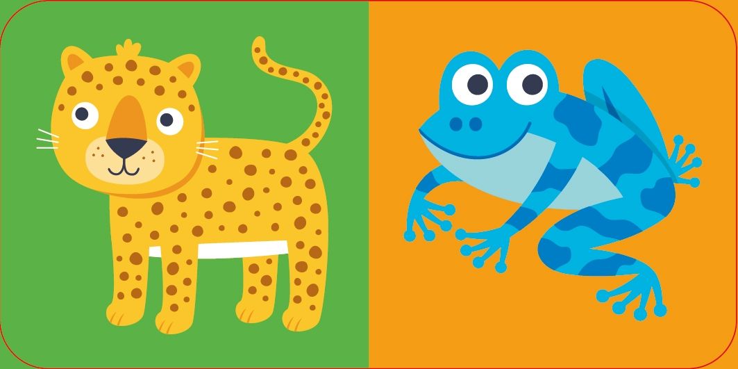 Carte copii - Jungle Dominoes Game, Usborne