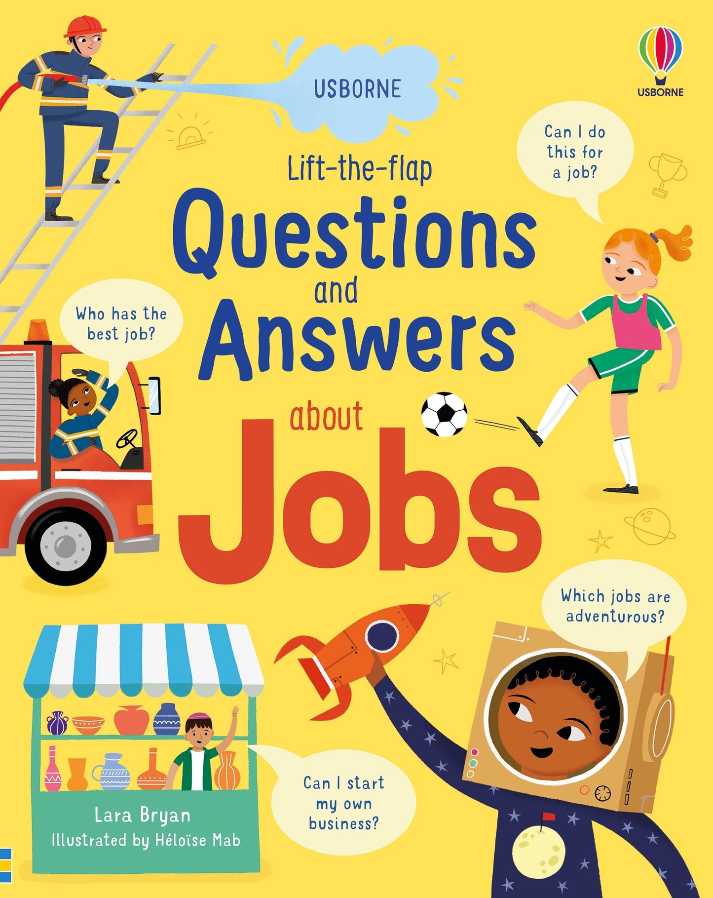 Carte copii - Lift-The-Flap Questions And Answers About Jobs, Usborne