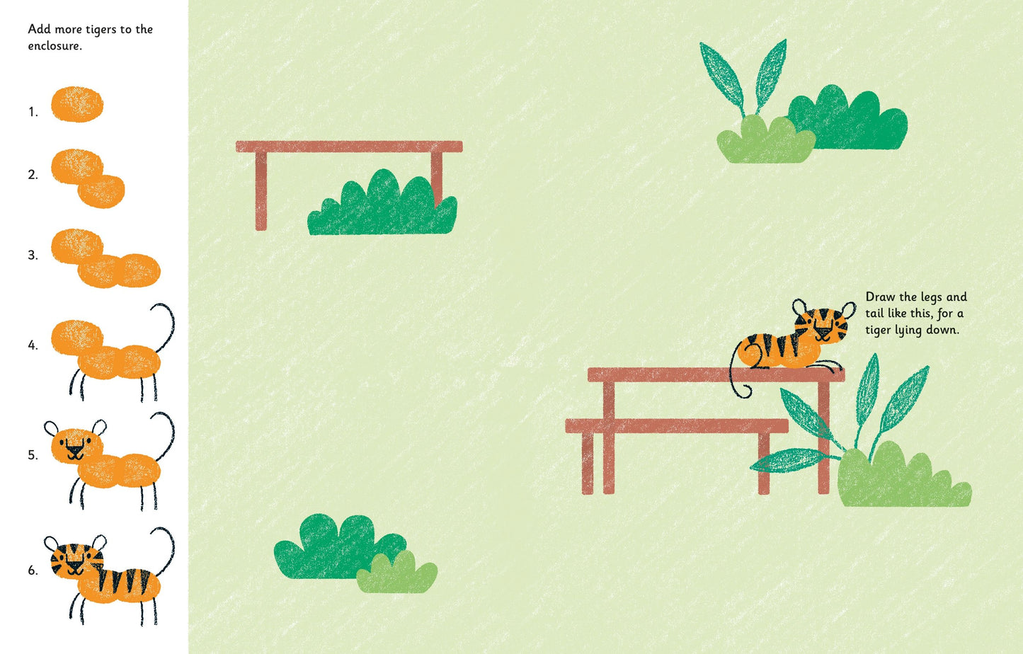 Carte copii - Fingerprint Activities Zoo, Usborne