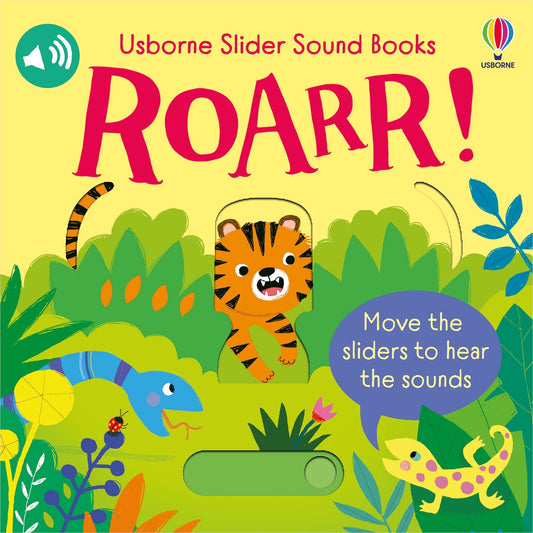 Carte sunete si slide - Roarr!, Usborne