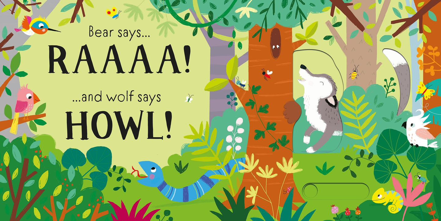 Carte sunete si slide - Roarr!, Usborne