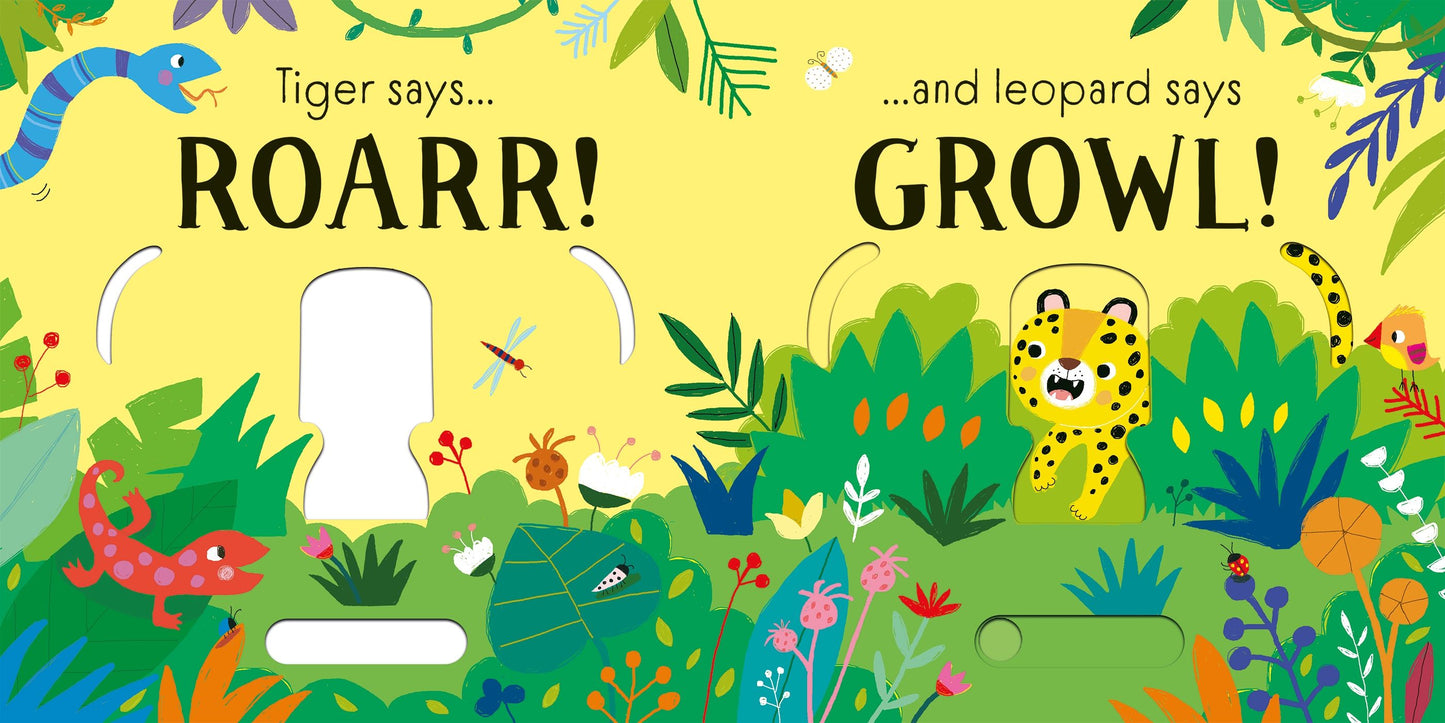 Carte sunete si slide - Roarr!, Usborne