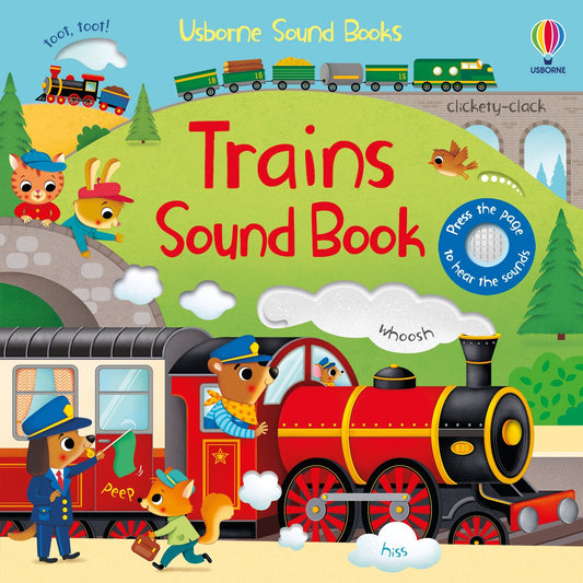 Carte sunete - Trains Sound Book, Usborne