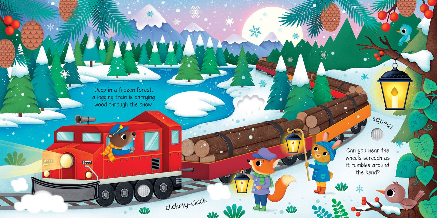Carte sunete - Trains Sound Book, Usborne