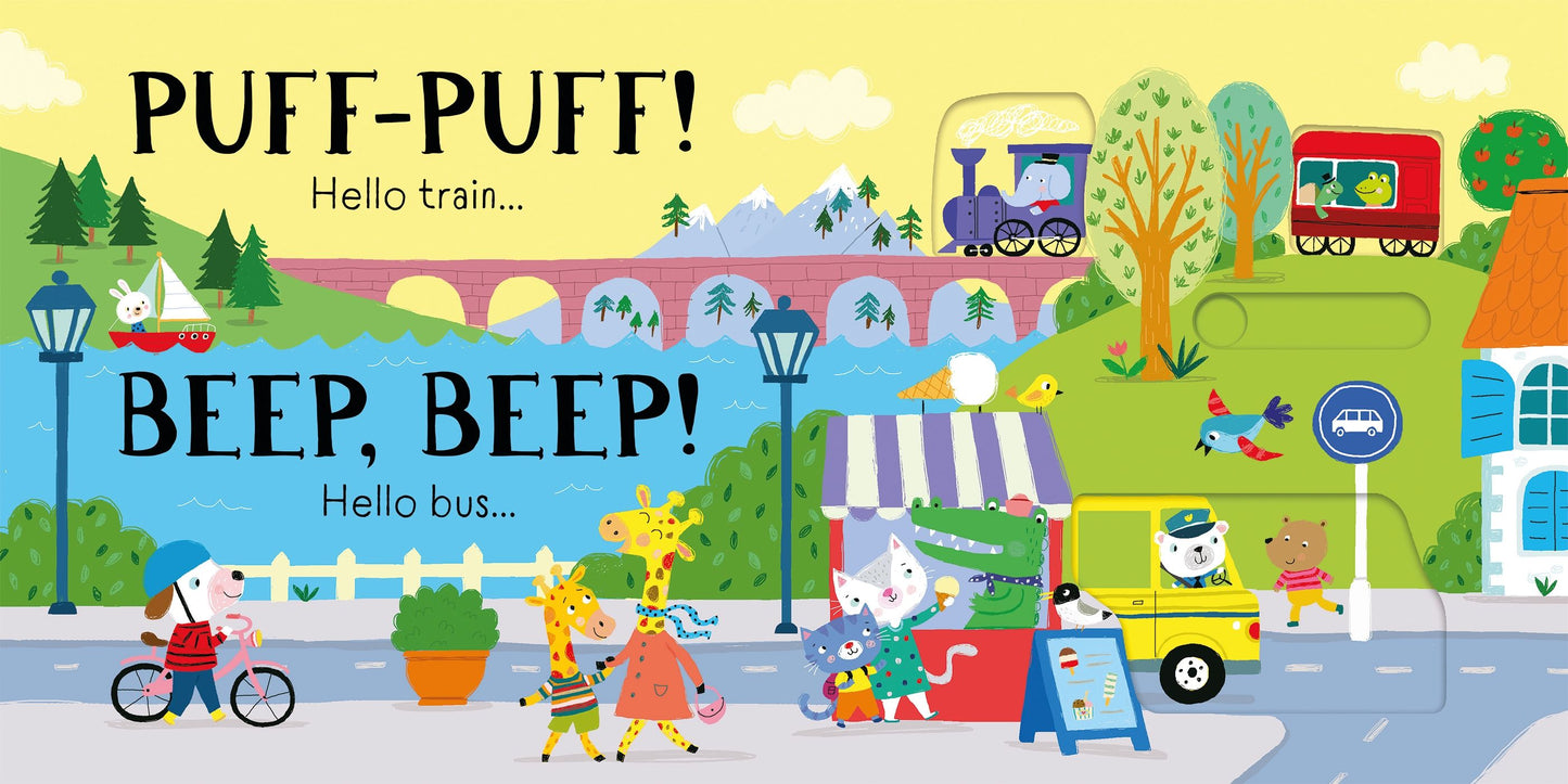 Carte sunete si slide - Vroom!, Usborne