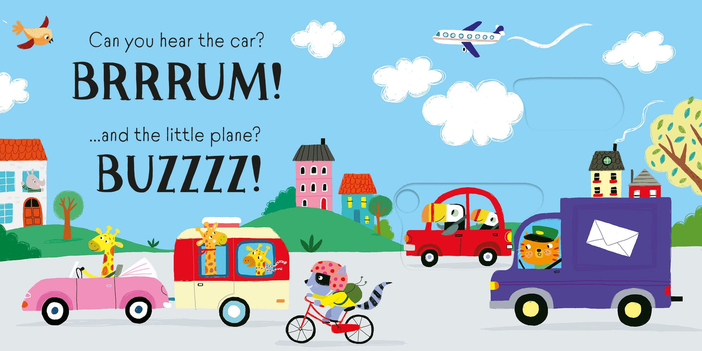 Carte sunete si slide - Vroom!, Usborne