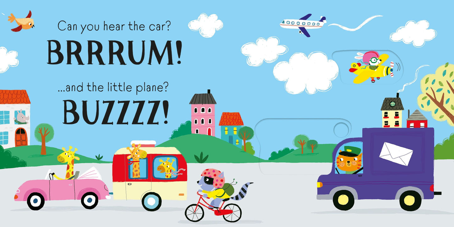 Carte sunete si slide - Vroom!, Usborne